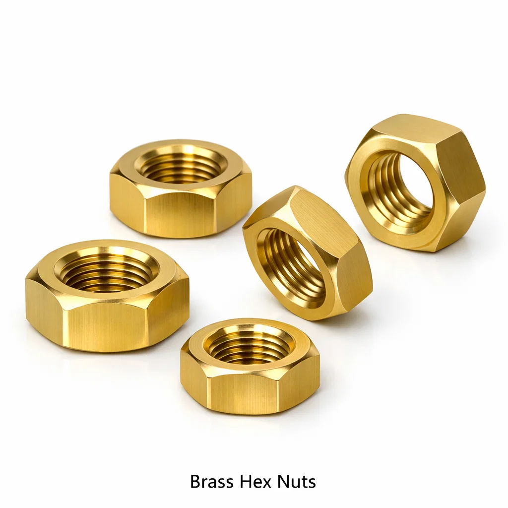 Brass Hex Nuts