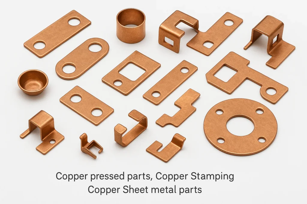 Electrical copper stamping parts ,Copper terminal stamping, Copper electrical connectors ,Copper progressive tooling, Copper pressed parts