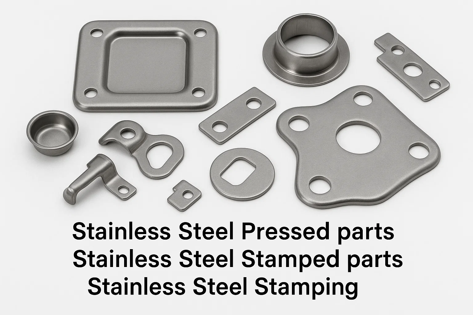 Stainless Steel Pressed components, Stainless Steel Sheet metal parts, Stainless Steel Stamped parts, Stainless Steel Stamping.