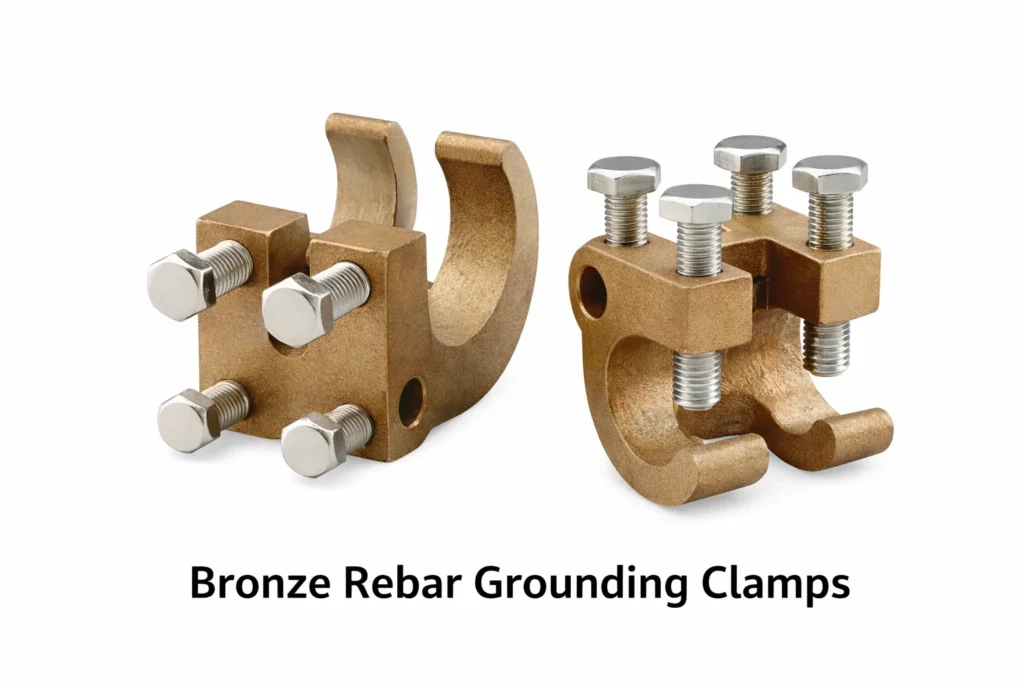 Bronze Rebar grounding Clamps