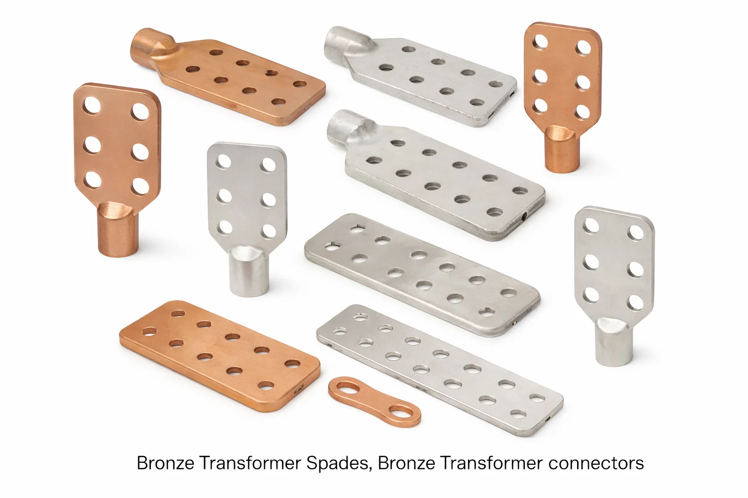 Bronze Transformer Spades, Transformer Connnectors in bronze