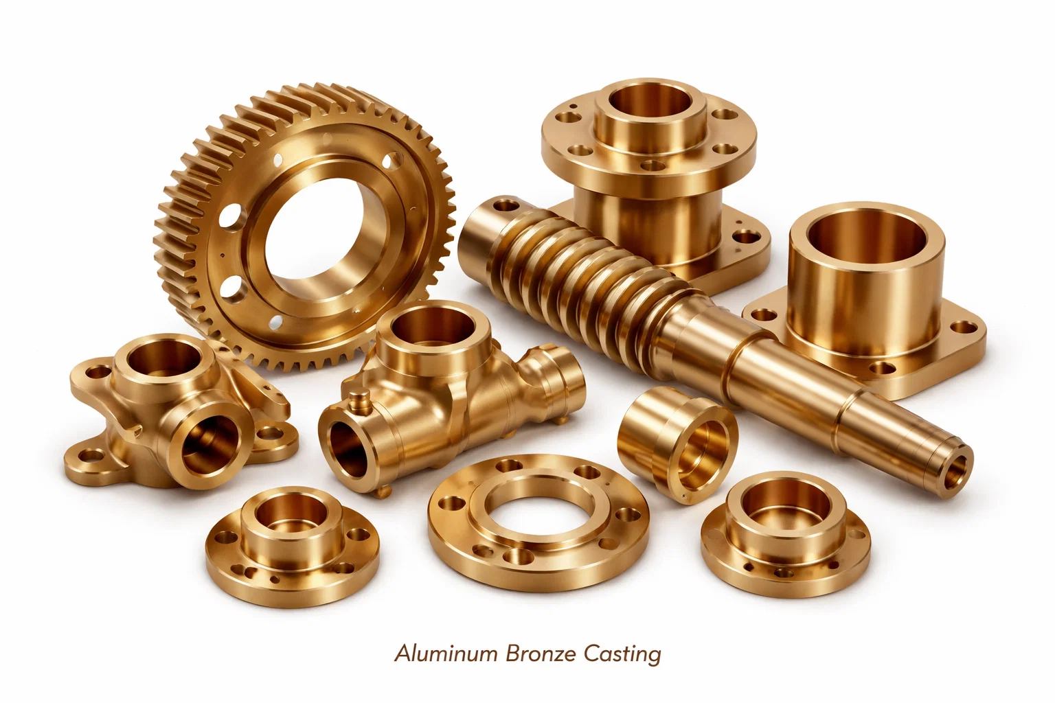 Bronze casting, Aluminum bronze casting foundry