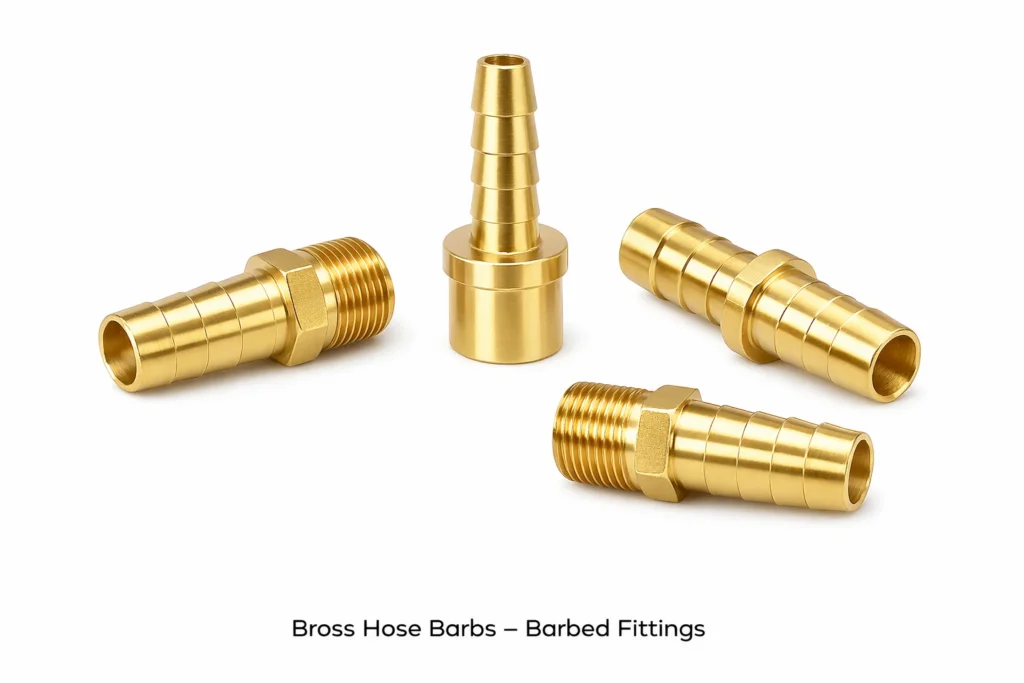 Brass Hose Barbs-Barbed Fittings