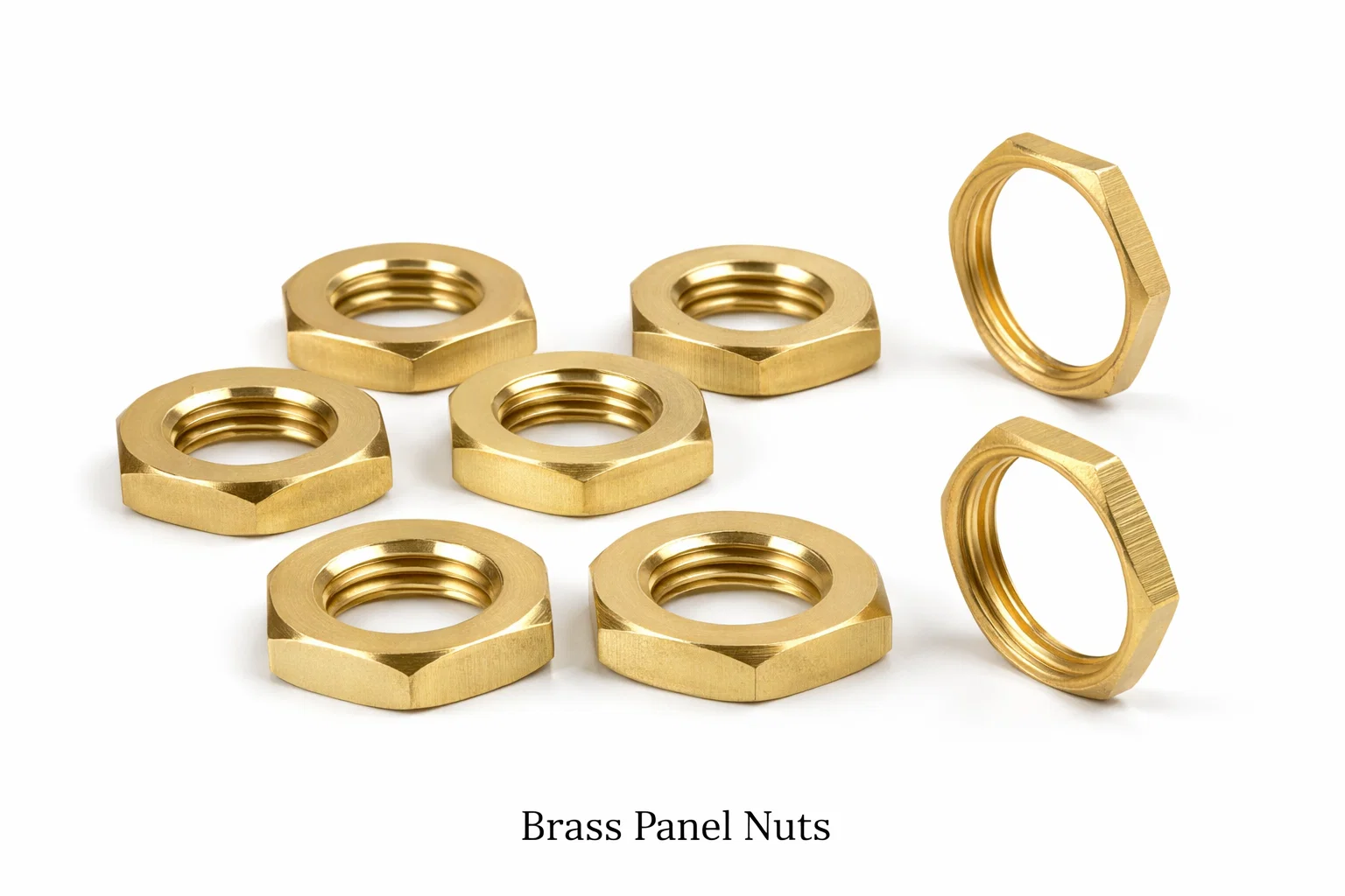 Brass Panel Nuts