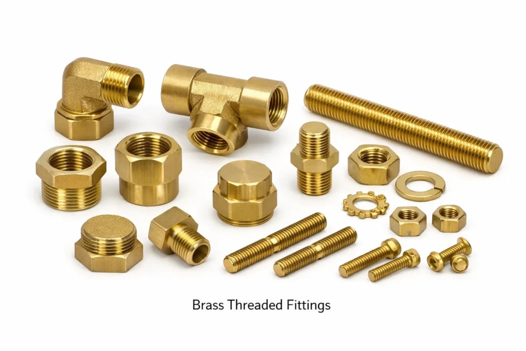 Brass Threaded Fittings