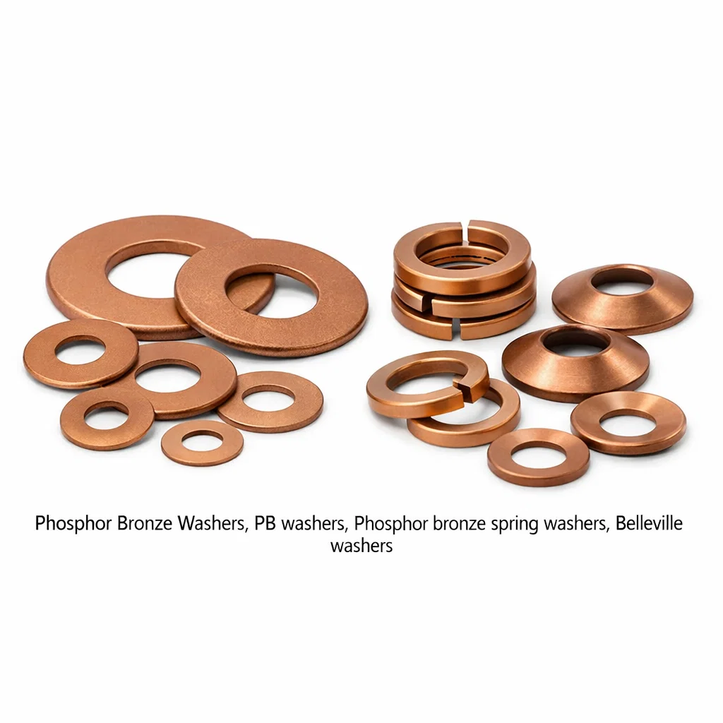 Bronze washers, manufacturers Bronze pressed washers