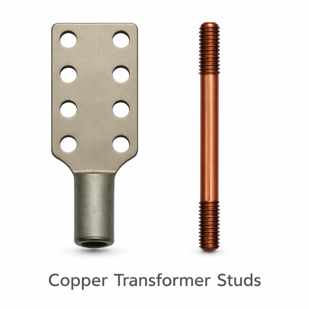 Copper transformer studs