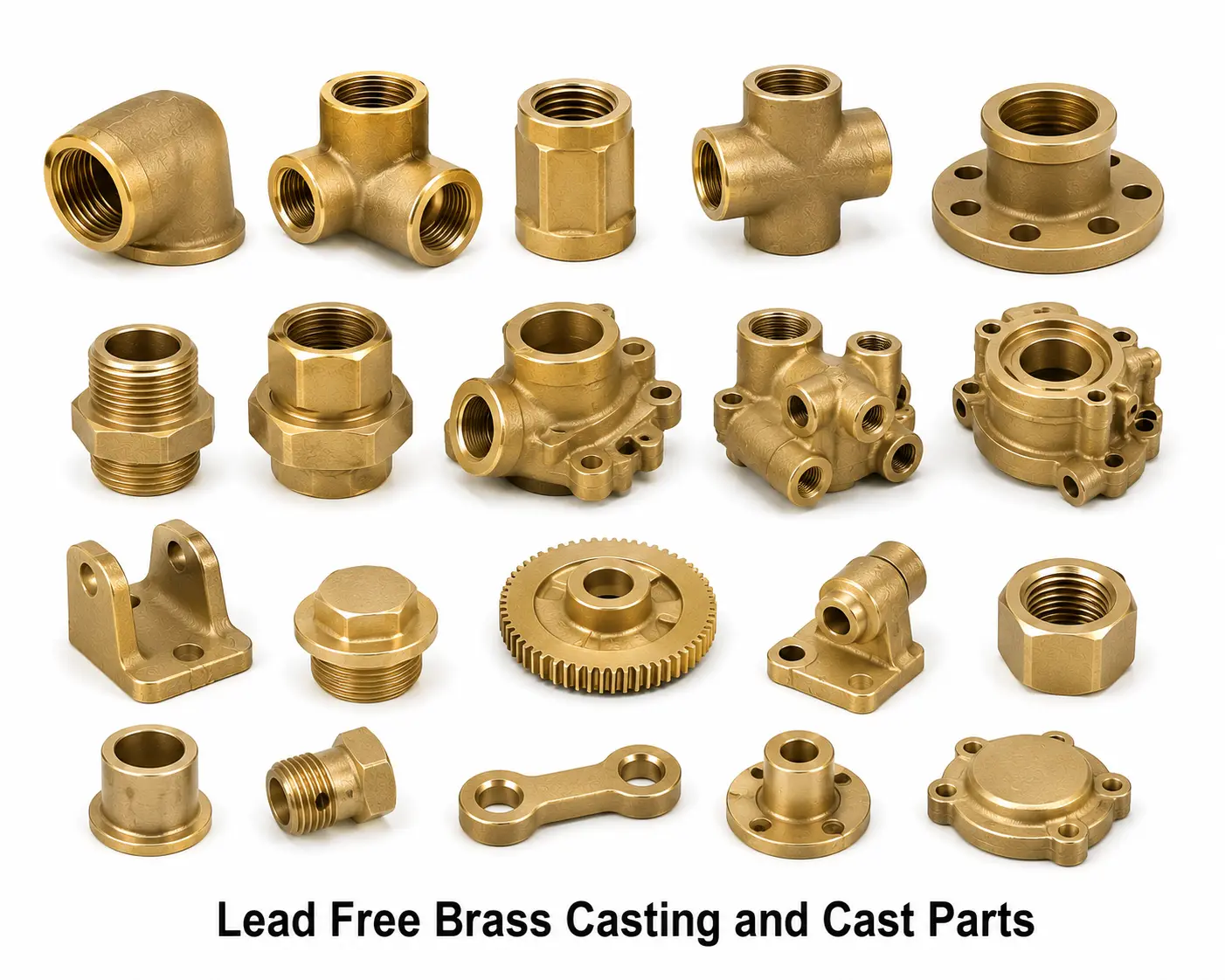 Lead Free Brass Casting and Cast Parts