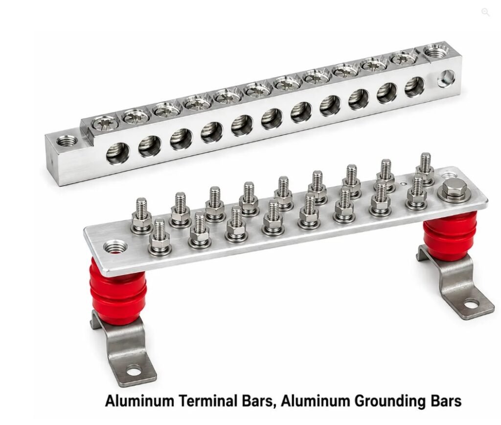 Aluminum Grounding bars, Aluminum Terminal bars