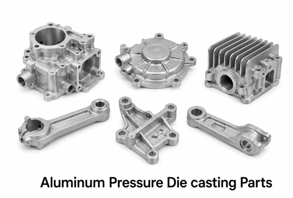 Aluminum pressure die casting, Aluminum pressure die cast parts, Aluminum PDC parts india