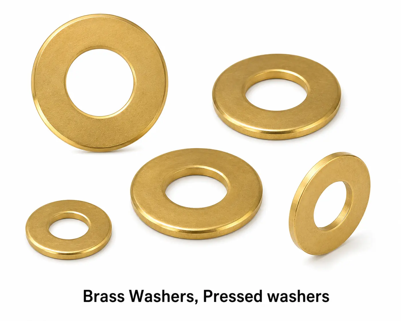 Brass Washers, Pressed washers