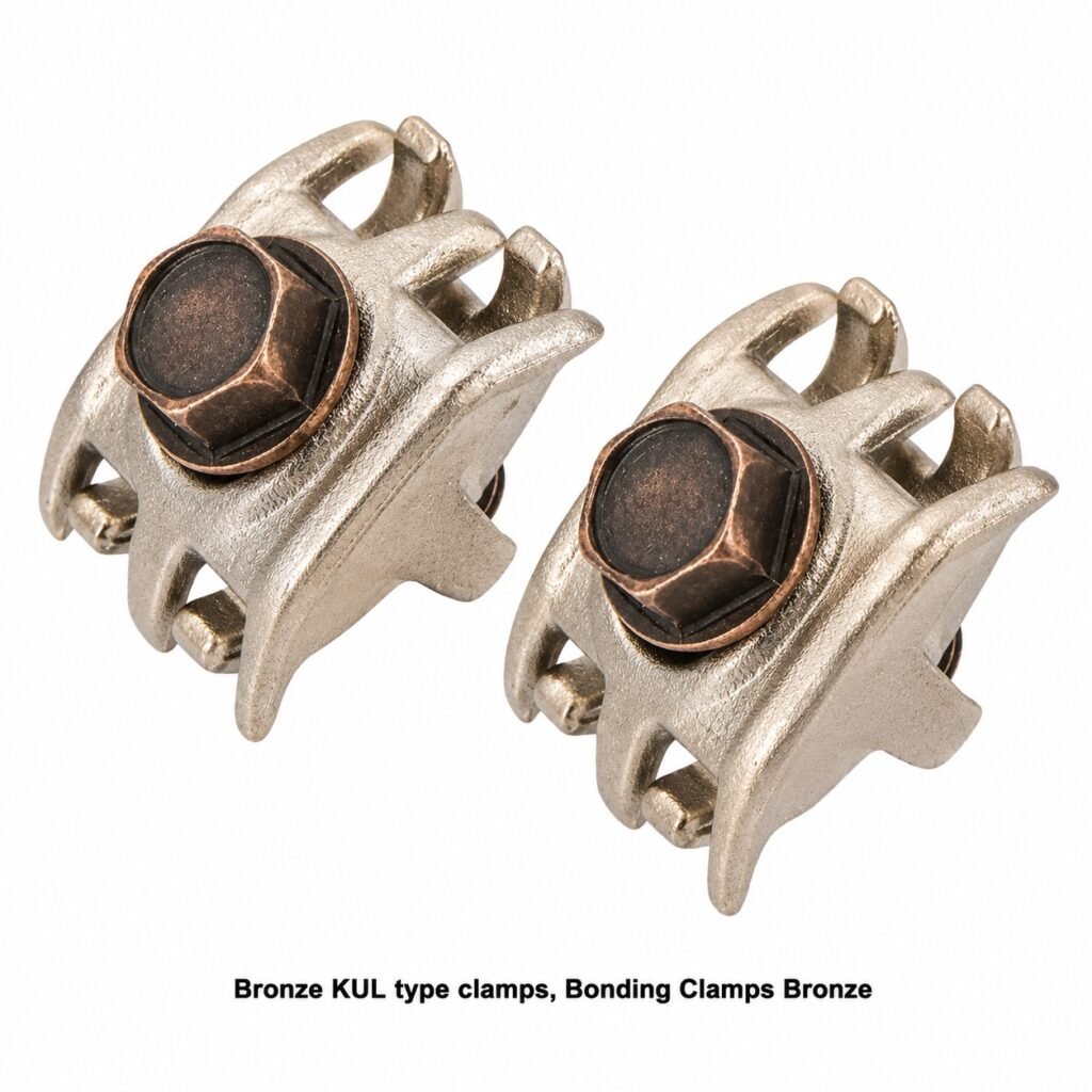 Bronze KUL Clamps, Bonding Clamps in Bronze