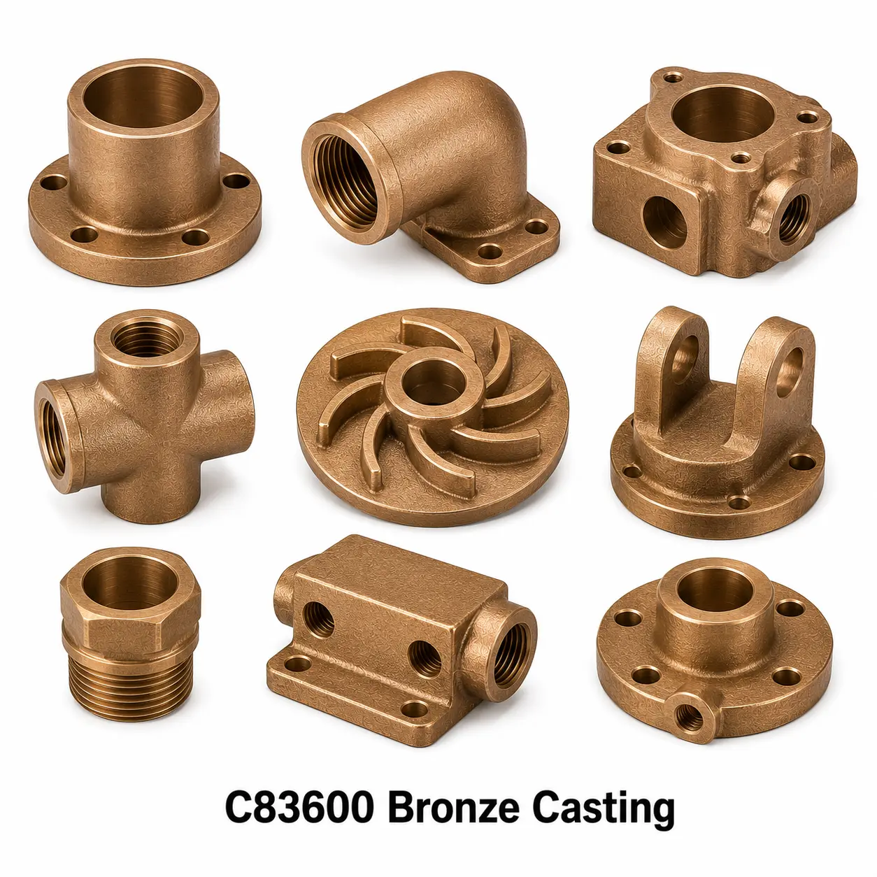 C83600 Bronze Casting