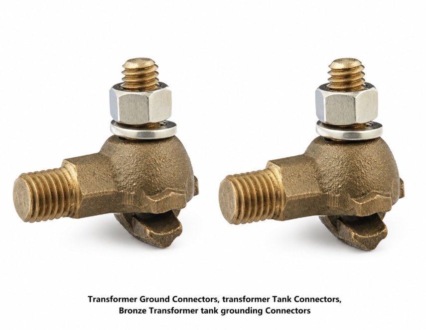 Transformer Ground Connectors, transformer Tank Connectors, Bronze Transformer tank grounding Connectors