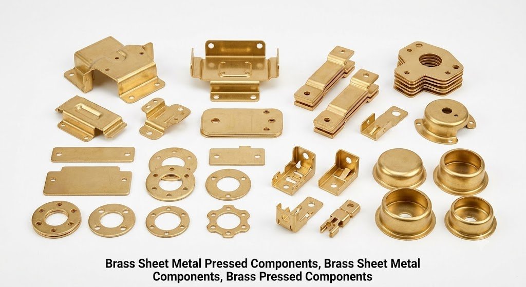 Brass Sheet Metal Pressed Components