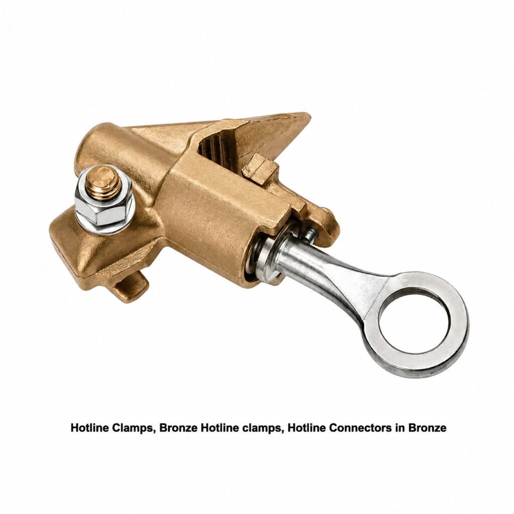 bronze hotline clamps, Hotline clamps, Hotline connectors of bronze
