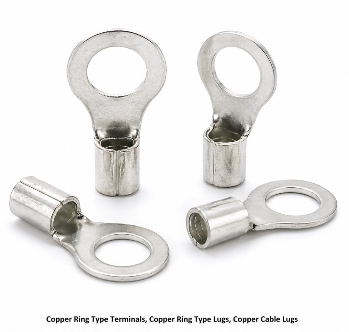 Copper Ring Type Terminals, Copper Ring Type Lugs, Copper Cable Lugs