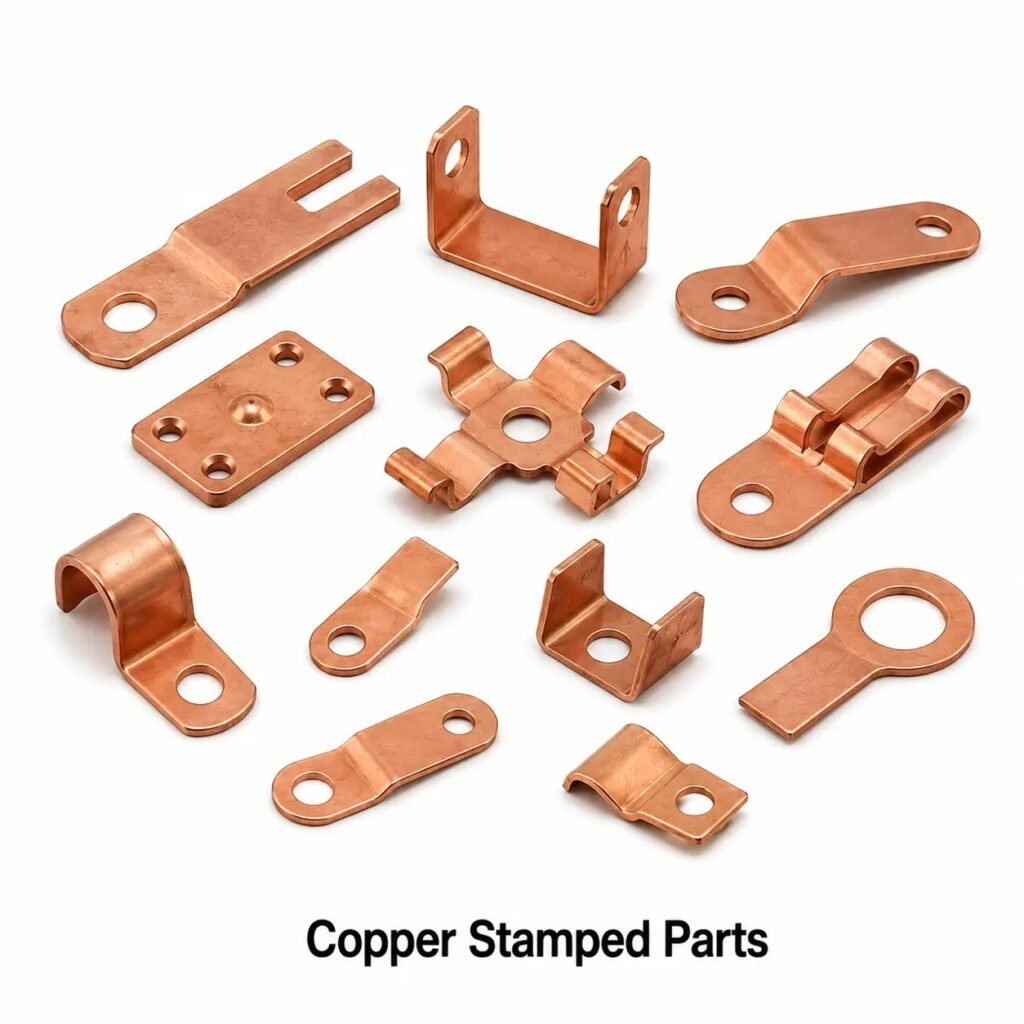 Copper stamping, Copper stamped parts