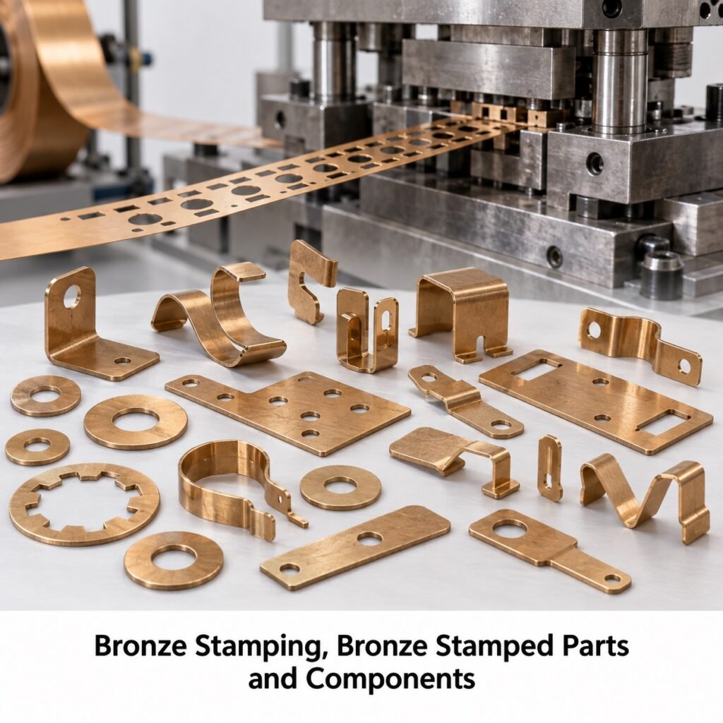 Bronze Stamping, Bronze Stamped Parts and Components