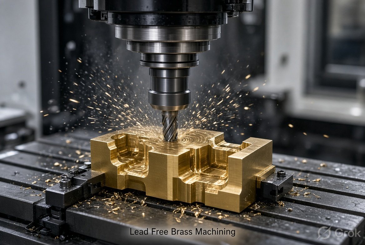 Lead Free Brass machining , Lead Free Brass machined parts